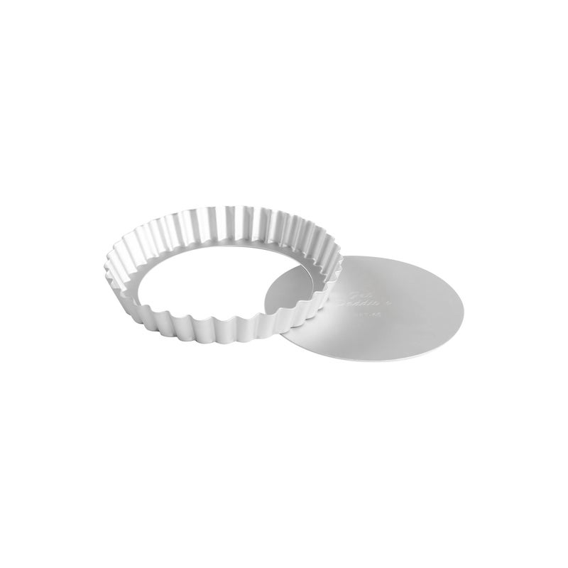 Fat Daddio's PFT-65 Round Fluted Tart Pan, 6.5 x 1 Inch - Image 1
